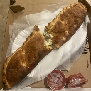 Cheesesteak Stromboli