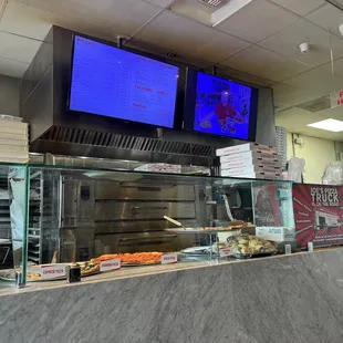 a view of the kitchen