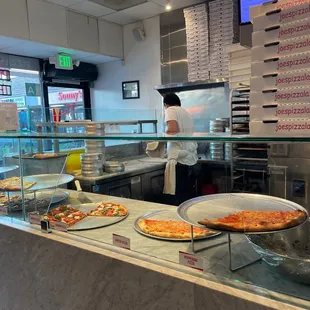 a view of the kitchen