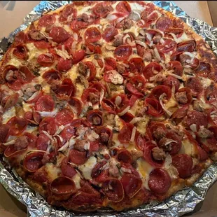 Pepperoni Sausage Onions