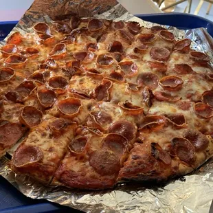One of the best Dayton-Style pizzas around. Well done, Joe&apos;s!