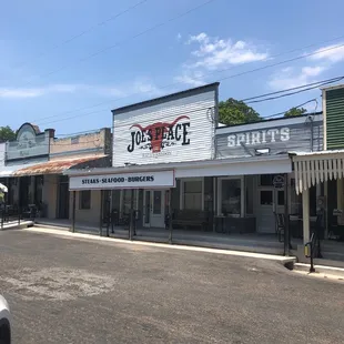 Exterior of restaurant