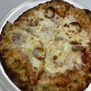 Personal pizza tastes amazing