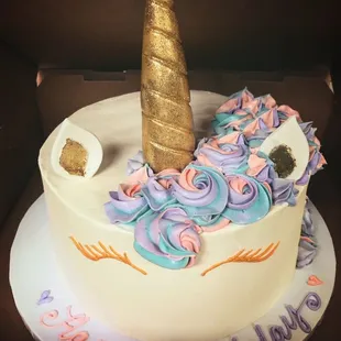 Specialty Cakes - Dreamy Unicorn is a favorite!