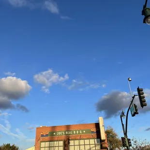 outside