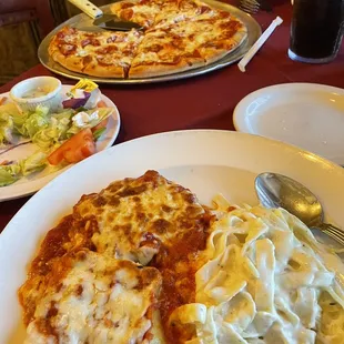 Pepperoni pizza and Tour of Sicily.