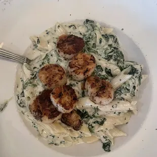 scallop dish