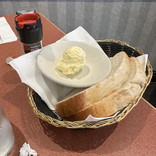 Complimentary bread