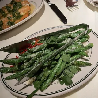 Blistered Green Beans