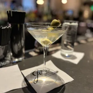 Dirty martini