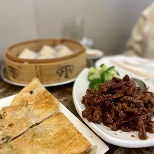 Pancake Wrap Crispy Shredded Beef