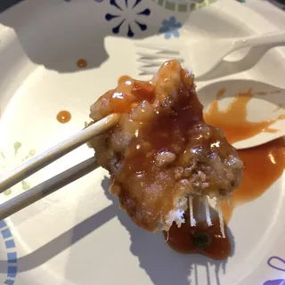 Fried Whole Fish in Sweet and Sour Sauce