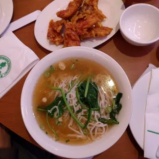 Pork Chop Noodle Soup