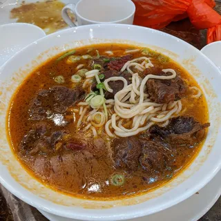 Szechuan Beef Noodle Soup
