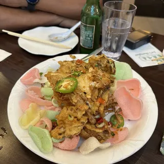 Spicy Salt Pepper Soft Shelled Crab