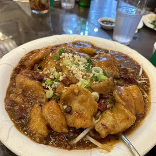 Spicy Szechuan Style Fish Filet
