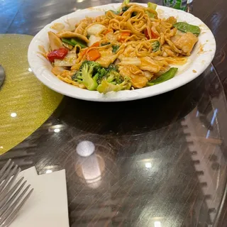 Sliced Chicken with Mixed Vegetables