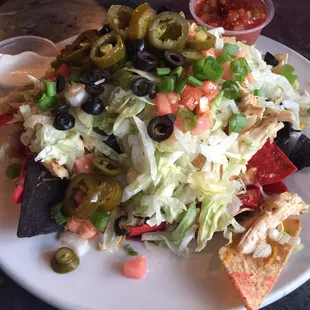 Chicken nachos
