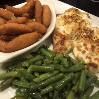 Parmesan Crusted Chicken Dinner