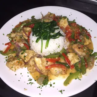 Chicken and Shrimp Jambalaya Dinner