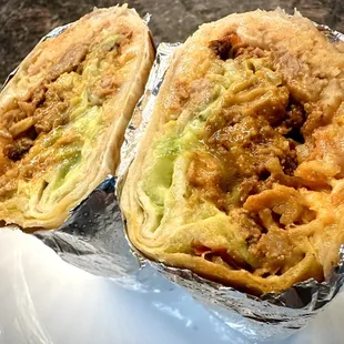 Al pastor burrito
