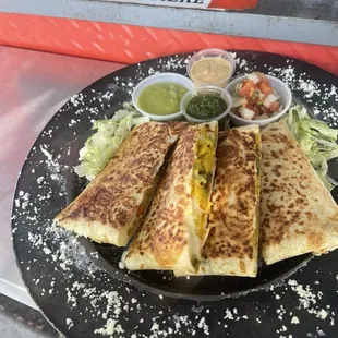Samosa Quesadilla