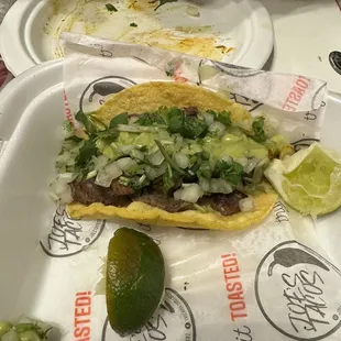 Asada taco