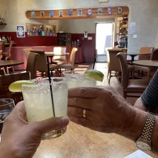 Don't miss Brandy's margaritas! Good thing our room is just upstairs. ;-)