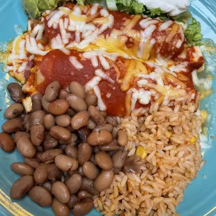 Chicken breast enchiladas 4 out of 5