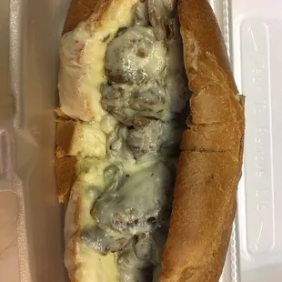 Steak and cheese sub