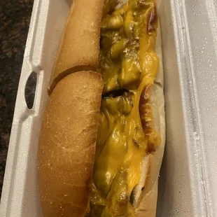 Disgusting hard cold cheese, my dog wouldn't even touch this