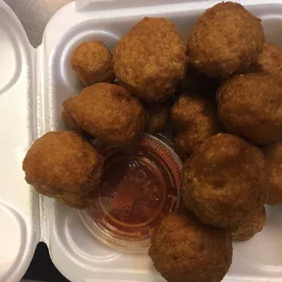 Fried mushrooms