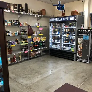 Vault Ice for perfect cocktails. Cold wine and mixers