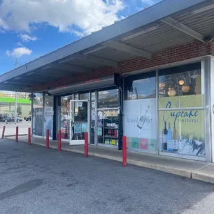The front of the store