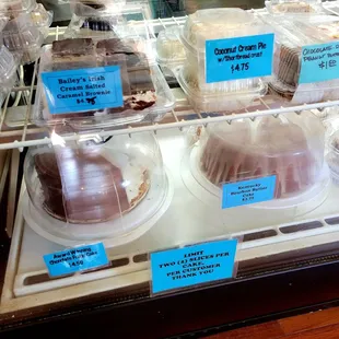Dec 2021: My 2 favorites here: Coconut Cream Pie w/ Shortbread Crust &amp; Bailey&apos;s Irish Cream Salted Caramel Brownie