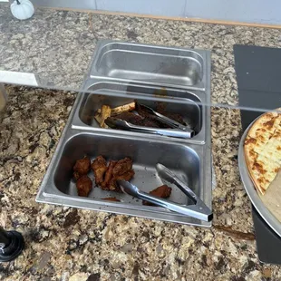 a variety of food items