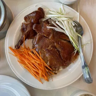 Half Peking duck