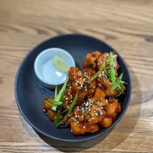 Crispy Korean cauliflower
