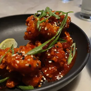 Korean Fried Cauliflower