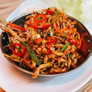 Chicken Lettuce Wraps