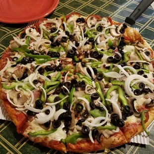 Phenomenal supreme pizza!!!