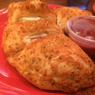 New York Calzone with ham