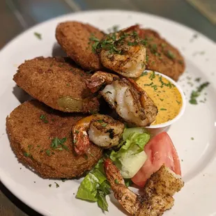 Fried green tomatoes
