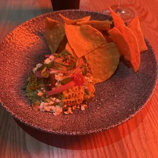 Roasted Corn Guacamole