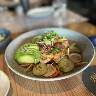 This place is a scene.  Great drinks and food.  Helpful staff.