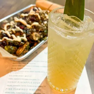 Honey pineapple sour