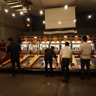 SKEEBALL! so much fun and a great way to have an interactive party