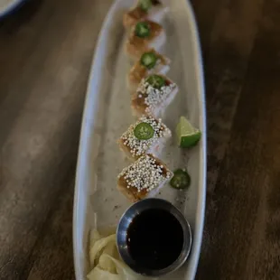 salmon sushi