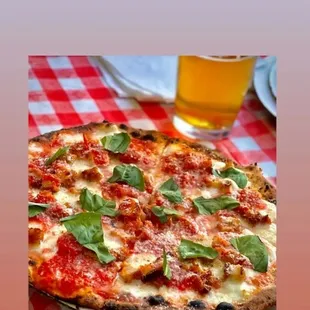 pizza, food