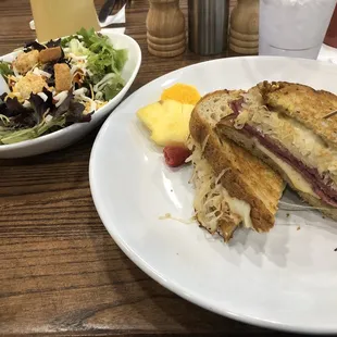 They absolutely nail the perfect Reuben sandwich. The side salad was fresh and tasted great. February 2020.